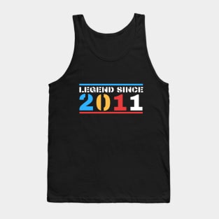 Legend Since 2011 Tank Top